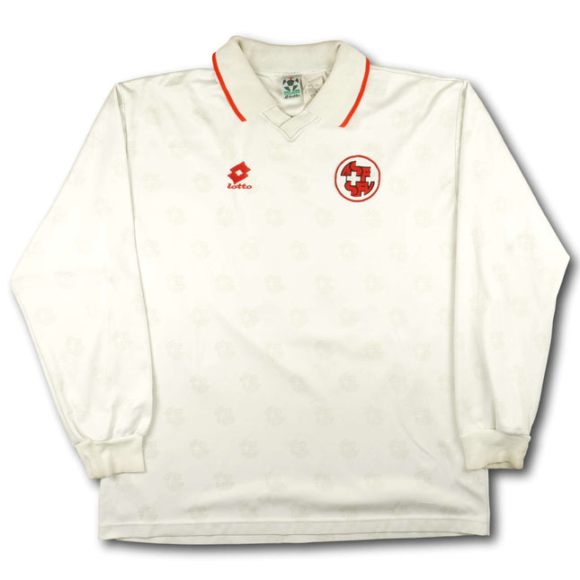 Schweiz 1994 Trikot auswärts - L/S - #11 - 7/10 - [XXL]