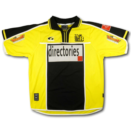 BSC Young Boys 2001-02 Trikot heim signiert vom Team - TIKVA #10 - 8/10 - [L]