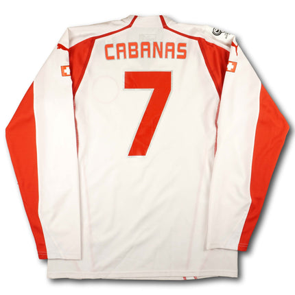 Schweiz 2004 Trikot auswärts - L/S - CABANAS #7 - 7/10 - [L]