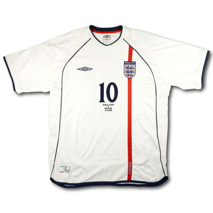 England 2002 Trikot heim - OWEN #10 - 8/10 - [XL]