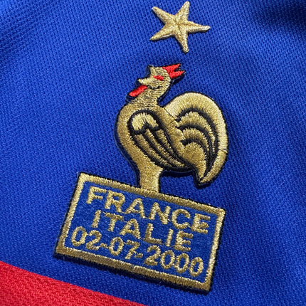 Frankreich 2000 Trikot heim Europameister - Final Edition - ZIDANE #10 - 8/10 - [XL]