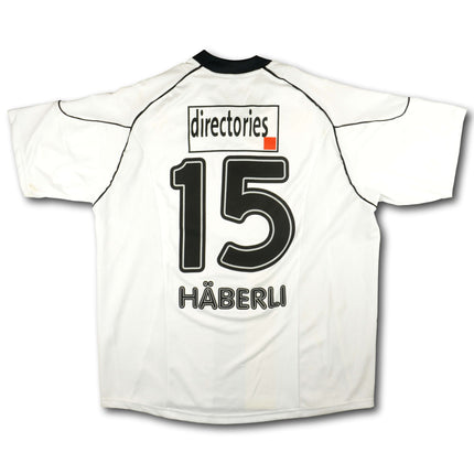 BSC Young Boys 2003-04 Trikot auswärts - HÄBERLI #15 - 7/10 - [XL]