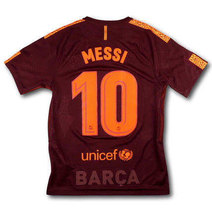 FC Barcelona 2017-18 Trikot drittes Meistersaison - MESSI #10 - 8/10 - [S]