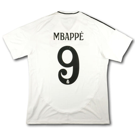 Real Madrid 2024-25 home shirt BNWT - MBAPPÉ #9 - 10/10 - [L]