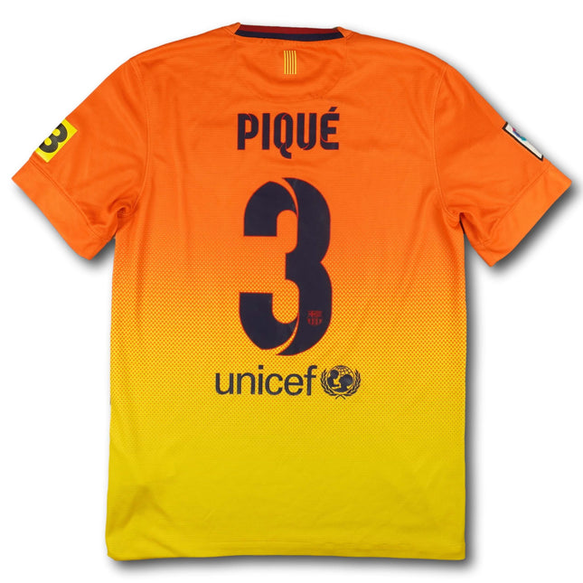 FC Barcelona 2012-13 Trikot auswärts Meistersaison - PIQUE #3 - 6/10 - [S]