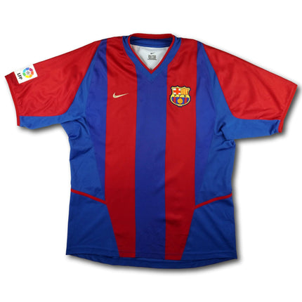 FC Barcelona 2002-03 Trikot heim - 7/10 - [L]