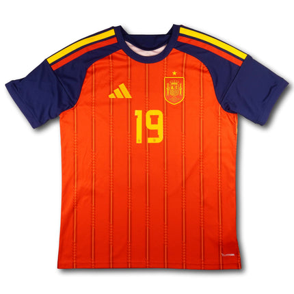 Spanien 2026 Trikot heim - LAMINE YAMAL #19 - 9/10 - [L]