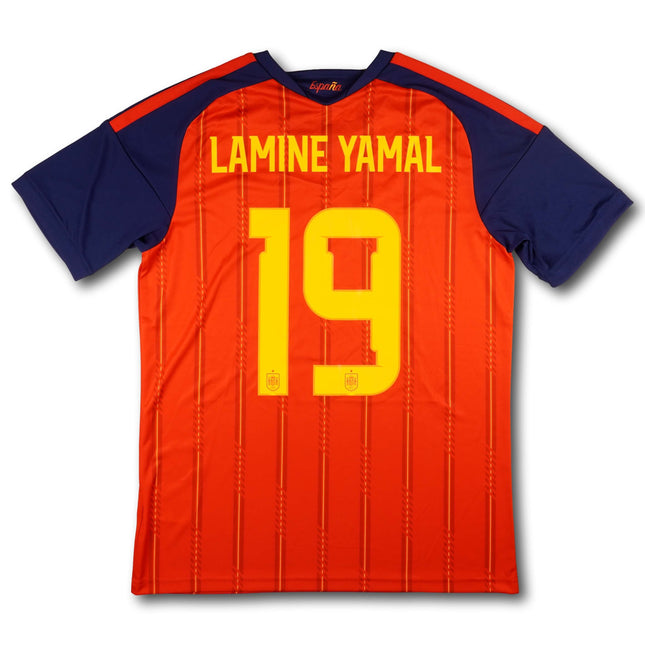 Spanien 2026 Trikot heim BNWT - LAMINE YAMAL #19 - 10/10 - [M]