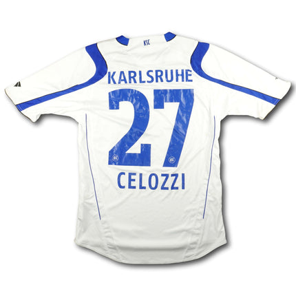 Karlsruher SC 2008-09 away shirt signed - CELOZZI #27 - 7/10 - [M]