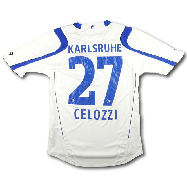 Karlsruher SC 2008-09 away shirt signed - CELOZZI #27 - 7/10 - [M]