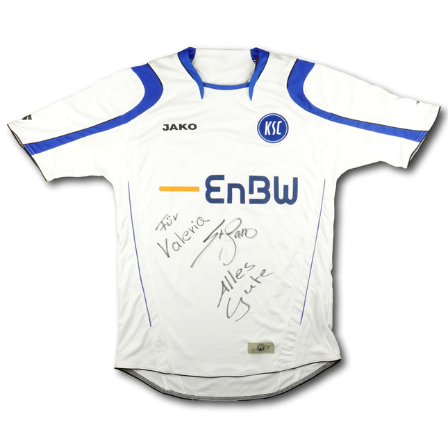 Karlsruher SC 2008-09 away shirt signed - CELOZZI #27 - 7/10 - [M]