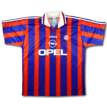 FC Bayern München 1995-97 home shirt title-winning season - PAPIN #9 - 7/10 - [XL]