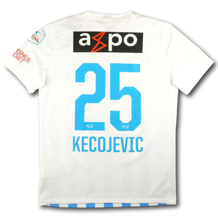 FC Zürich 2016-17 home shirt - KECOJEVIC #25 - 6/10 - [L]