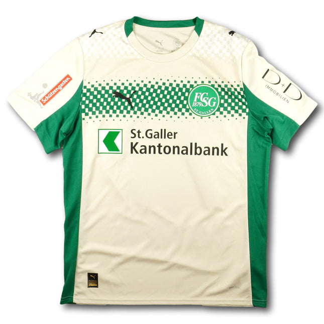 FC St. Gallen 2025-26 Trikot drittes Match Issued Cupsieger - QUATTARA #77 - 9/10 - [M]
