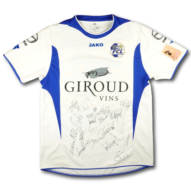FC Luzern 2005-06 Trikot heim Aufstiegssaison signiert vom Team - ZACCANTI #26 - 7/10 - [L]