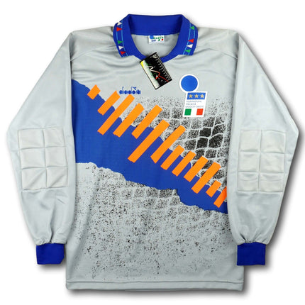 Italy 1992 goalkeeper shirt BNWT - L/S - 10/10 - [Kids XL]