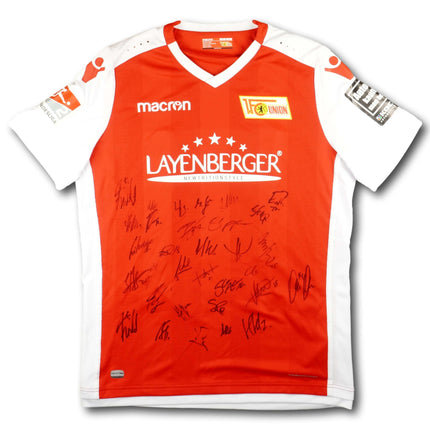 Union Berlin 2018-19 Trikot heim signiert vom Team - KROOS #23 - 9/10 - [XL]