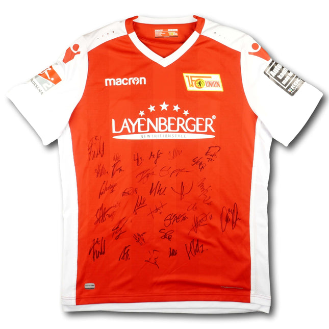 Union Berlin 2018-19 Trikot heim signiert vom Team - KROOS #23 - 9/10 - [XL]