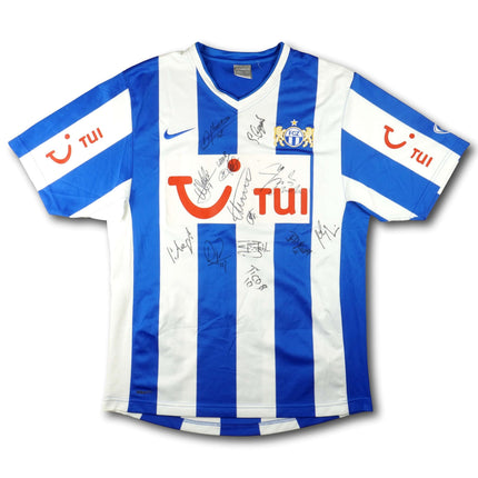 FC Zürich 2007-09 Trikot heim Meistersaison (08/09) signiert vom Team - TIHINEN #30 - 8/10 - [M]