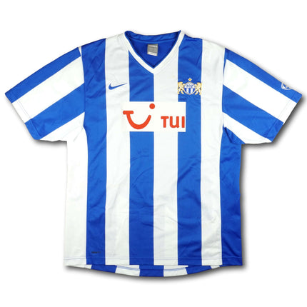FC Zürich 2007-08 Trikot heim Player Issue Europa League signiert - LAMPI #2 - 8/10 - [L]