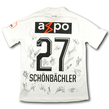 FC Zürich 2020-21 home shirt Player Specs signed by the team - SCHÖNBÄCHLER #27 - 9/10 - [M]
