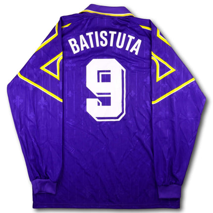 ACF Fiorentina 1997-98 home shirt - L/S - BATISTUTA #9 - 8/10 - [XL]