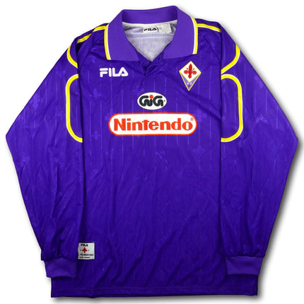 ACF Fiorentina 1997-98 home shirt - L/S - BATISTUTA #9 - 8/10 - [XL]