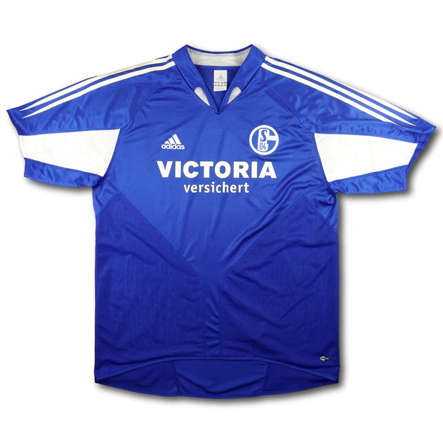 FC Schalke 04 2004-06 Trikot heim Intertoto Cup Sieger - 8/10 - [L]