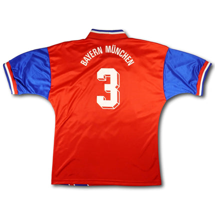 FC Bayern München 1993-95 Trikot heim Meistersaison (93/94) - inkl. Hose - #3 - 8/10 - [L]