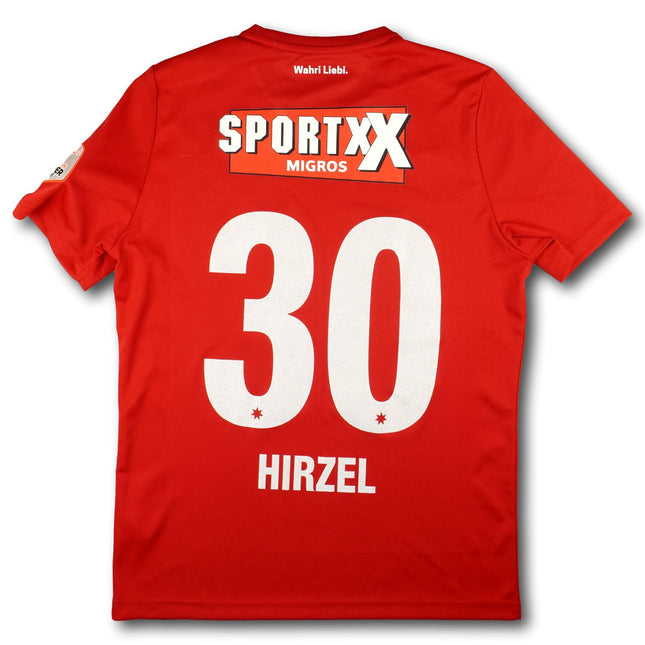 FC Thun 2020-21 Trikot torhüter Player Issue - HIRZEL #30 - 9/10 - [L]