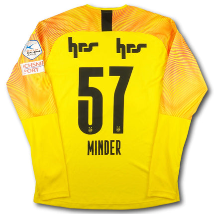 GC Zürich 2019-20 goalkeeper shirt Player Specs - L/S - MINDER #57 - 8/10 - [L]