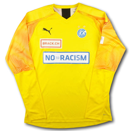 GC Zürich 2019-20 goalkeeper shirt Player Specs - L/S - MINDER #57 - 8/10 - [L]