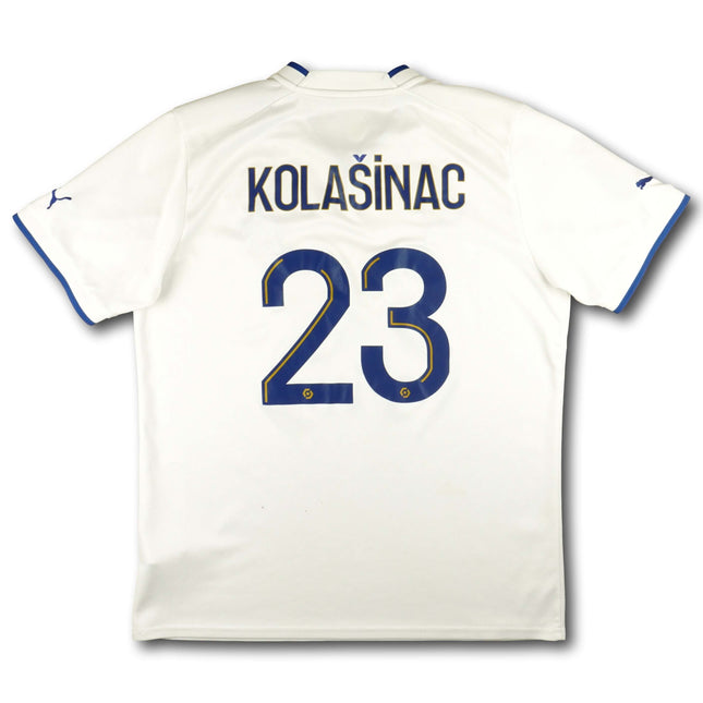 Olympique Marseille 2022-23 home shirt - KOLAŠINAC #23 - 7/10 - [L]