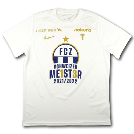 FC Zürich 2021-22 Trikot spezial Player Issue Meistersaison & 125-Jahre Jubiläum - #13 - 8/10 - [XL]