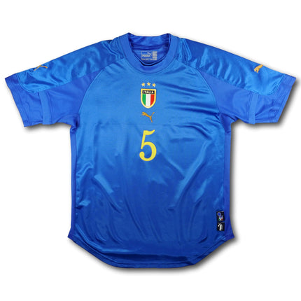 Italien 2004 Trikot heim - CANNAVARO #5 - 7/10 - [L]