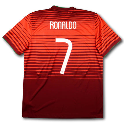 Portugal 2014 Trikot heim - RONALDO #7 - 9/10 - [L]