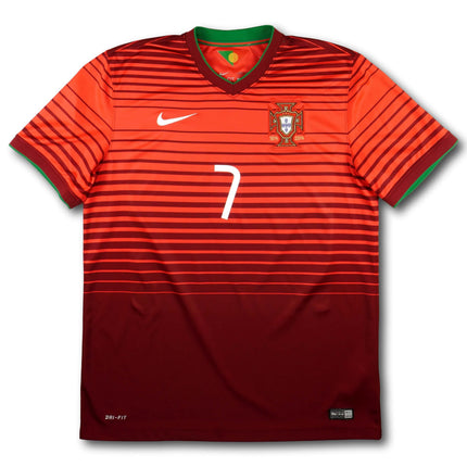 Portugal 2014 Trikot heim - RONALDO #7 - 9/10 - [L]
