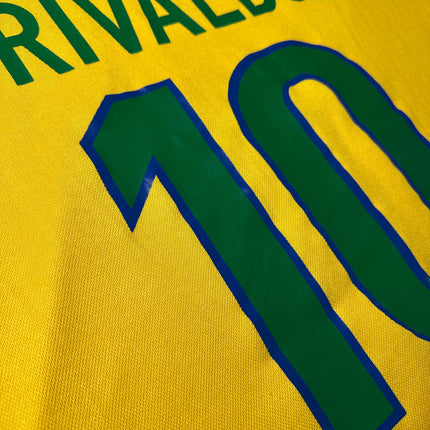 Brasilien 1998 Trikot heim - RIVALDO #10 - 8/10 - [L]