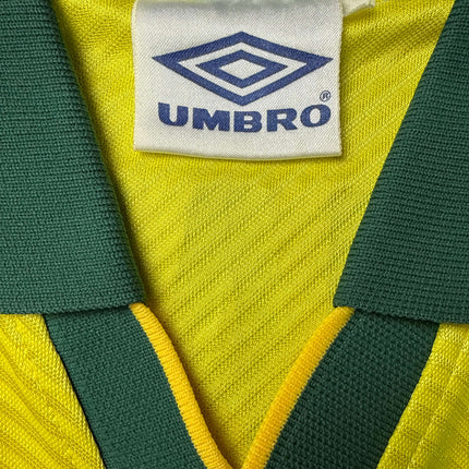 Brasilien 1994 Trikot heim Weltmeister - RONALDO #20 - 8/10 - [M]