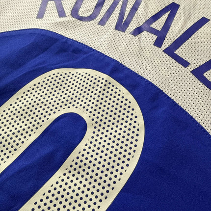 Brazil 2004 away shirt - RONALDO #9 - 9/10 - [L]
