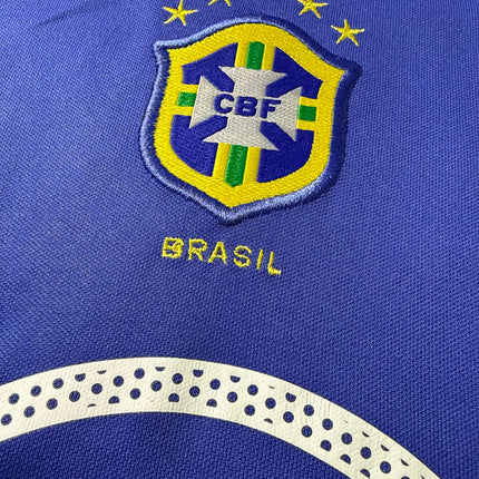 Brasilien 2004 Trikot auswärts - L/S - CICINHO #2 - 9/10 - [L]