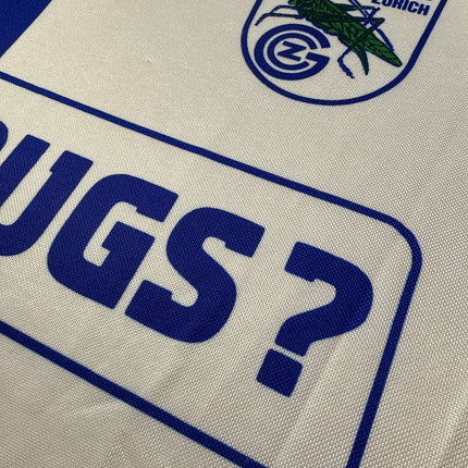 GC Zürich 1992-93 Trikot heim "WHY DRUGS?" - 8/10 - [S]