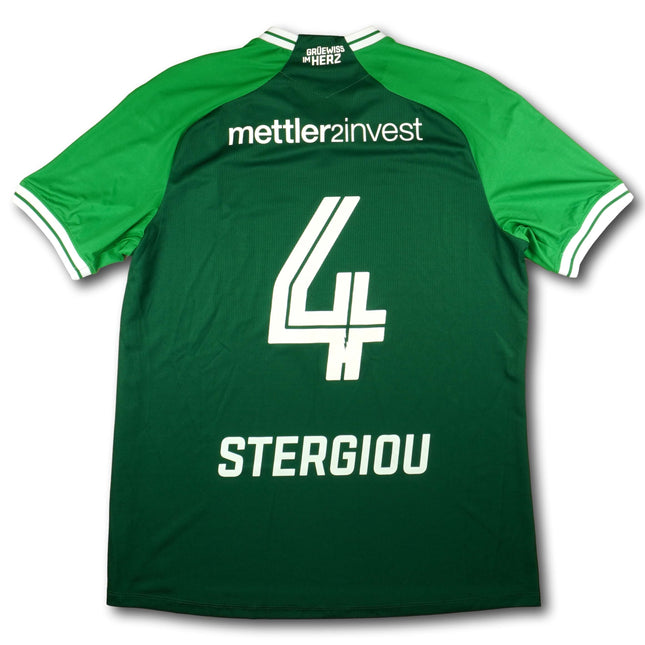 FC St. Gallen 2022-23 Trikot heim - STERGIOU #4 - 9/10 - [XL]