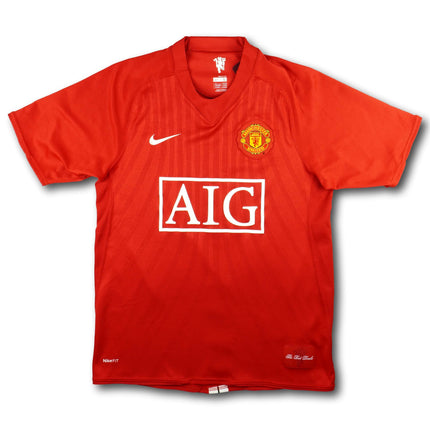 Manchester United 2007-09 Trikot heim Meistersaison - RONALDO #7 - 9/10 - [S]