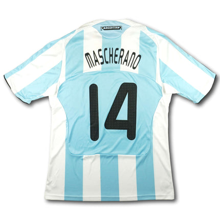 Argentinien 2008 Trikot heim - MASCHERANO #14 - 9/10 - [L]