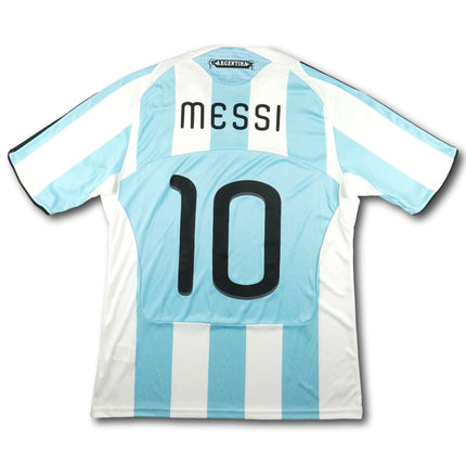 Argentinien 2008 Trikot heim - MESSI #10 - 9/10 - [M]