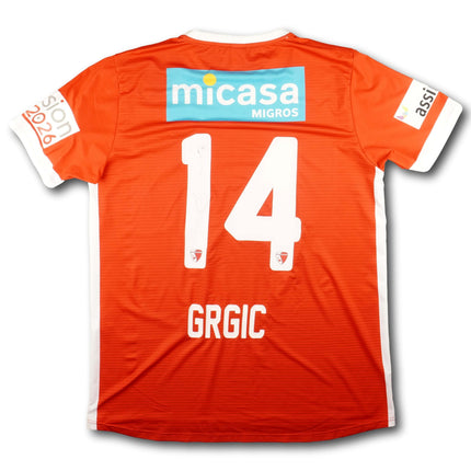 FC Sion 2017-19 fan shirt - GRGIC #14 - 7/10 - [L]