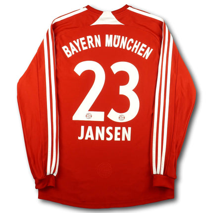 FC Bayern München 2007-09 Trikot heim Meistersaison (2007/08) - L/S - JANSEN #23 - 9/10 - [S]