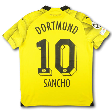Borussia Dortmund 2023-24 Trikot heim - SANCHO #10 - 8/10 - [Kids XL]