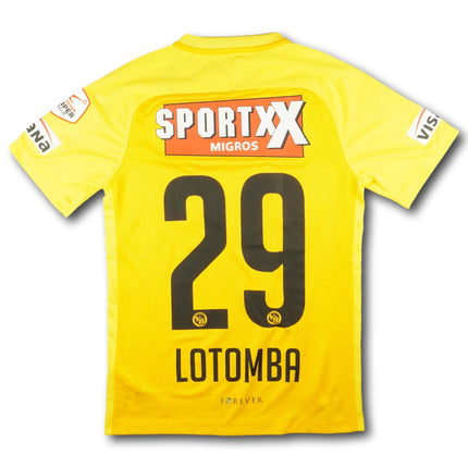BSC Young Boys 2017-18 Trikot heim Meistersaison signiert vom Team - LOTOMBA #29 - 7/10 - [S]